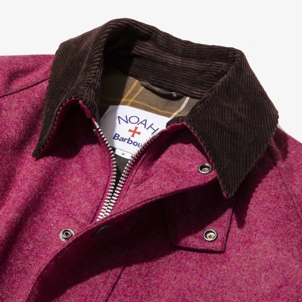Noah X Barbour Wool Beaufort Jacket - Picture 2 of 3